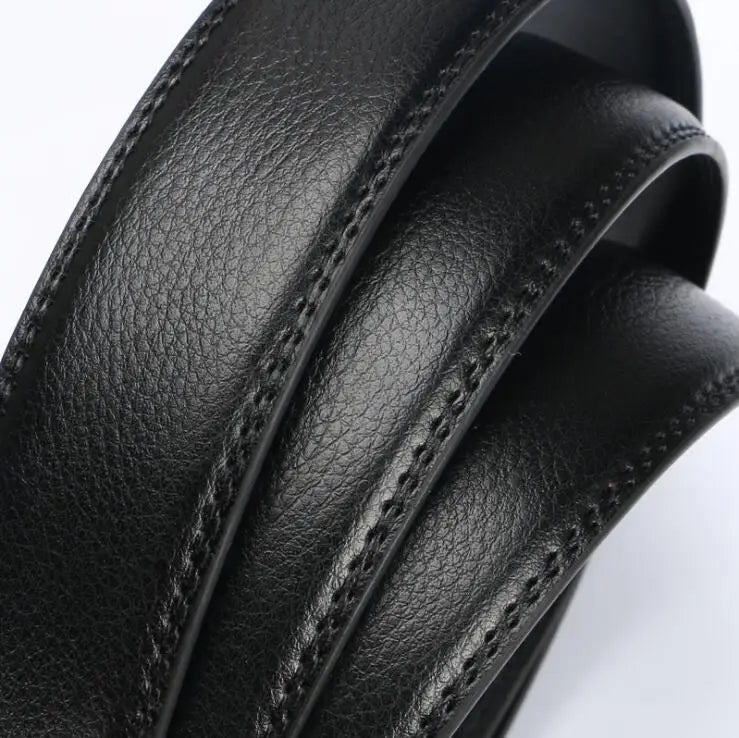 image of extra automatic belts black material